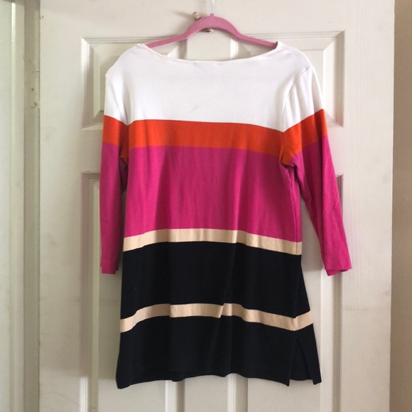 Joan Vas Color Block Tunic - Picture 3 of 5